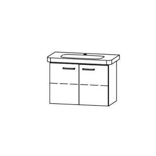 Unterbau Vanity-Durastyle Compact 78,5