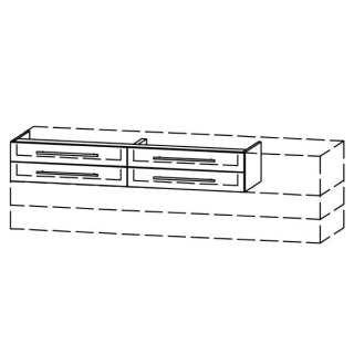 Unterbau Vanity-Bocco