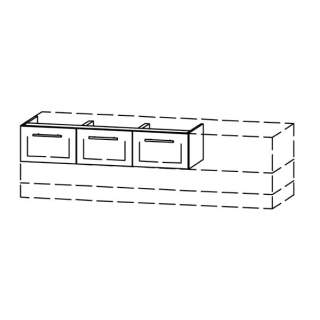 Unterbau Vanity-Bocco