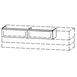 Unterbau Vanity-Bocco Style