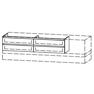 Unterbau Vanity-Bocco Style