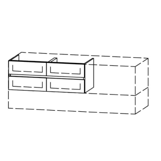Unterbau Vanity-Bocco Line