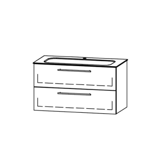 Unterbau Vanity-Finion 100