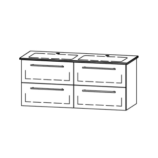 Unterbau Vanity-Me by Starck 130