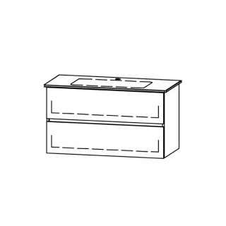 Unterbau Vanity-Me by Starck Line 103