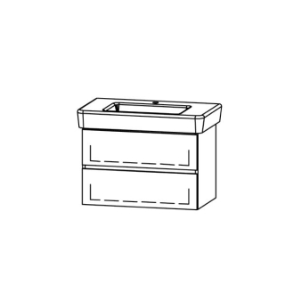 Unterbau Vanity-Pro S Line 85