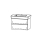Unterbau Vanity-Pro S Line 85