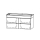 Unterbau Vanity-Pro S Line 120-1
