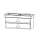 Unterbau Vanity-Pro S Line 130-2