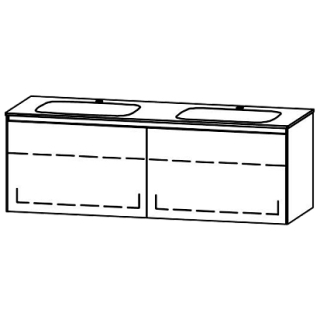 Waschtischmöbel ProCasa Tre Easy 151-2