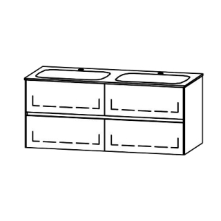 Waschtischmöbel ProCasa Tre 121-2