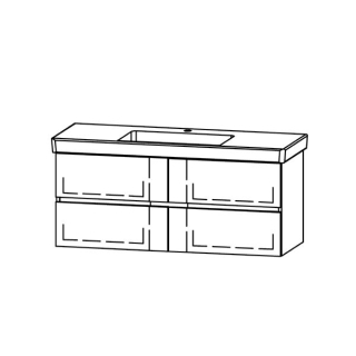 Unterbau ProCasa Cinque Line 125