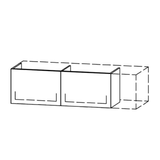 Unterbau Vanity-Bocco Pasofino