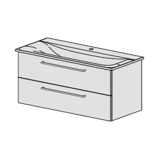 Unterbau Connect Air- Confort 104cm,