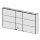 Spiegelschrank FIT LED 150 cm.B:150, H:74,T:19cm
