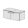 Unterbau Finion-Slim 100 cm, B:98, H:39, T:49,3 cm
