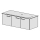 Unterbau Finion-Slim 120 cm, B:118, H:39, T:49,3 cm