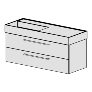Unterbau Kartell-Confort 120cm,