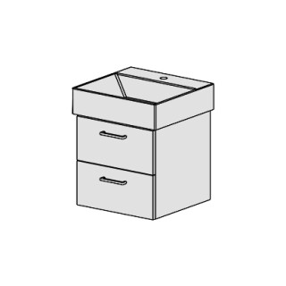 Unterbau Premium-Confort 50cm, B: 46, H: 46, T: 45,8 cm