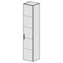 Hochschrank Spacio 35 cm B: 35, H: 168, T: 33,2 cm