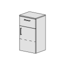 Seitenschrank Spacio 41 cm B: 41 H: 73,1, T: 34 cm