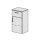 Seitenschrank Spacio 41 cm B: 41 H: 73,1, T: 34 cm