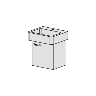 Unterbau Pro-Slim 45 cm, B:38, H:39, T:30,8 cm
