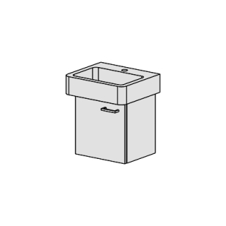 Unterbau Pro-Slim 45 cm, B:38, H:39, T:30,8 cm
