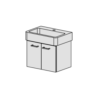 Unterbau Pro-Slim 55 cm, B:48, H:39, T:44,8 cm