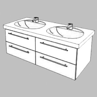 Unterbau Confort Talux New 121 cm