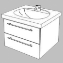 Unterbau Confort Talux New 61 cm