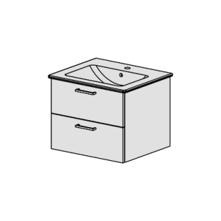 Unterbau Venticello-Confort 60 B: 56 H: 46, T: 48,8 cm