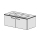 Unterbau  Venticello-Slim 100 cm, B:96, H:39, T:48,8cm