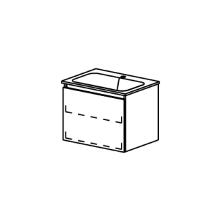Unterbau ProCasa Tre 60,0 x 46,0 x 44,8 cm