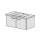 Unterbau Living Square-Slim 90 cm
