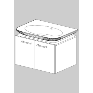 Unterbau Palace New-Slim 65cm B:60, H:40,5, T:44,8 cm