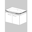 Unterbau Palace New-Slim 70cm B:65, H:40,5, T:44,8 cm