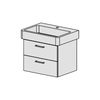 Unterbau Confort  Pro 65 cm B: 58, H: 46, T: 44,8 cm
