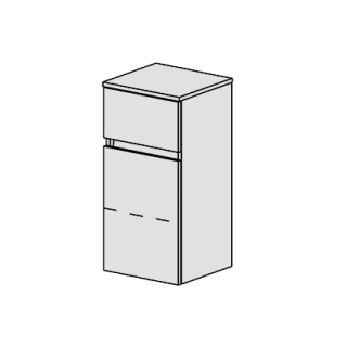 Seitenschrank Spacio 36 cm B: 36, H: 73,1, T: 34 cm