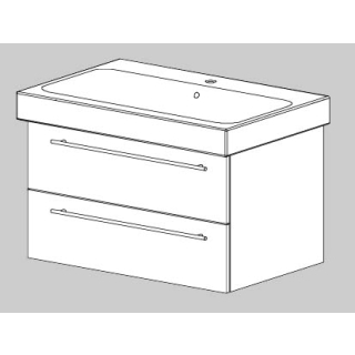 Unterbau Icon Confort 75 cm,