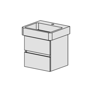 Unterbau Confort Pro 55 cm B: 48 H: 49, T: 44,8 cm