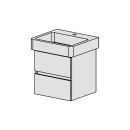 Unterbau Confort Pro 55 cm B: 48 H: 49, T: 44,8 cm