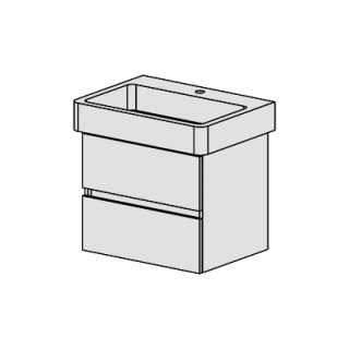 Unterbau Confort  Pro 65 cm B: 58, H: 49, T: 44,8 cm