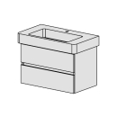 Unterbau Confort Pro 85 cm B: 78, H: 49, T: 44,8 cm