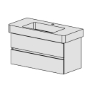 Unterbau Confort  Pro 105 cm B: 98, H: 49, T: 44,8 cm