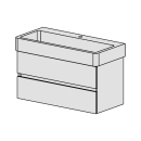 Unterbau Confort Vero 100 cm B: 96, H: 49, T: 44,8 cm