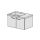 Unterbau Living Square-Slim 75 cm, zu Becken links