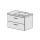 Unterbau Conf Living Square 75 B: 72, H: 46, T: 46,8 cm