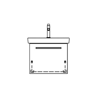 Unterbau SUBWAY 2 ASINO 50,0 x 46,0 x 40,3 cm