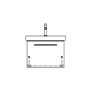 Unterbau SUBWAY 2 ASINO 55,0 x 46,0 x 44,0 cm
